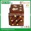 Christmas Gifts Beautifully Hand Crafted Decorative Wooden Dominoes Dice Set Box