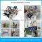 Best price Semi automatic labeling equipment for plane/top/flat label wrap round bottle label paste machine easy packing machine