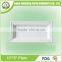 Disposable party 6 inch paper square plates with sugarcane