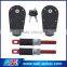 Bonnet hood latch pin lock aluminum bolts keys black