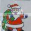 Hot Sale Santa Claus Decorative Sticker/Home Decor