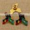 Promotion custom epoxy country flag pins with clutch cap
