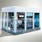 Stational belt-driven screw air compressor