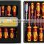 D258-18 8 PCS VDE insulated electrical screwdriver set