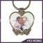 Wholesale High Quality Heart Shape Love Heart Custom Digital Printed Keychain