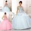 Classic Western style Ball gown dress patterns ice blue Quinceanera Dresses with Jacket CYQ-009