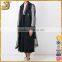 Black womenTranslucent layer trench coat