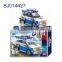 New kid toy plastic toy for sale 3d puzzle diy police helicopter model