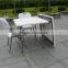 Outdoor fruniture of the square table for party use from Chinese manfacture