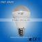 LED bulb 7W plastic body lamp with E14/E27/B22 lamp holder china manufactory