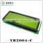 STN Blue Transmissive Negative COB Character 20X4 LCD module                        
                                                Quality Choice