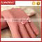 V-367 Lace fashion women wool warmer gloves with lace trim magic finger golves