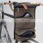 Waxed Canvas Tool Bag With Leather Trim For Bag