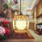 Hollow Drop shape hanging pendant light stairs pendant light