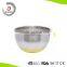 3 piece stainless steel salad bowl set food bowl set mixing bowl set with handle and spout