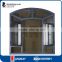 ROGENILAN 108# aluminum frame mordern scenic balcony vacuum glass picture french casement window