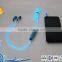 New style visible flashing glowing LED light wired 3.5mm stereo hands free headphone headset earbud earplug with MIC                        
                                                Quality Choice