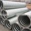 Nestable Corrugated Metal Tube Structure 4000 mm, warehouse metal corrugated pipe