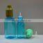 5ml pet bottle tamper cap light blue/light blue bottles/ 5ml essential oil packaging