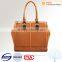 Nice designer contrast color lady stylish european style handbag