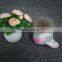 fur pom pom keyrings / cute handbag for girls / hot sale small fur purse