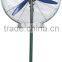 26" 220V factory adjustable standing fan