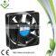 Axial flow sleeve bearing 18v 120mm fan for outdoor cabinet