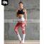 Wholesale Custom Made Sublimation Printed ladies sport legging