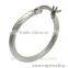 silver tone twisted stainless steel bulk hoop earrings                        
                                                                                Supplier's Choice