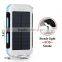 2016 Trending Products 10000mAh Lithium Polymer Battery IP67 Waterproof Solar Power Bank With Flashlight Compass for Outdoor