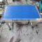 Pleastic belting conveyor system for heavy duty loading