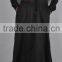 Epaulette design with drawstring abaya in knit fabric choice of bamboo, cotton, polyester