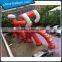 16m giant inflatable bicycle model/ red color inflatable bike replica model for advertising