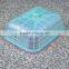 Transparent rectangle food cover dust cover