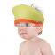 Plastic baby shower cap / protective bath cap