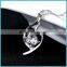 Wholesale Jewelry Supplier 925 Fashion Silver Simple Crystal Pendant