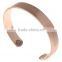 Wholesale fashion new design health jewelry cooper cuff bio magnetic bracelet bangles