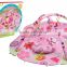 Hot selling new baby play mat with sides soft safety playmat