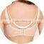 underwire,with convertible straps and three hook-and-eye, only beige color mastectomy bras for prosthesis breasts