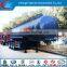 Plastic-lined steel Chemical liquied semitrailer chemical tanker truck for HCl chemical tank truck semi-trailer