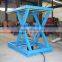 Outdoor stationary hydraulic scissor lift for sale