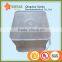 Bulk buy FDA grade transparent PP materials car washing tools plastic square bucket from china