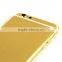 wholesale price china factory for iphone brush gold back faceplate