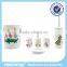 Wholesale Printed Plastic bathroom set