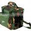 600D polyester camo insluated cooler lunch bag