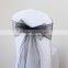 Factory Selling Organza Chair Sashes For Wedding Decoration