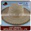 Hand crocheted straw outdoor hat and cap