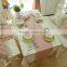 fashion design decor cotton printed table cloth