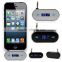 Car FM USB 3.5mm Transmitters Transmite wireless Audio Transmitter Stereo Dongle Adapter for iPhone iPad Cellphones