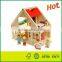 2-Storey Traditional Kids Wooden Doll House